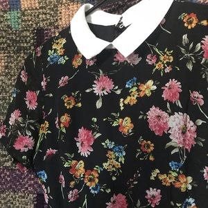Floral skater dress